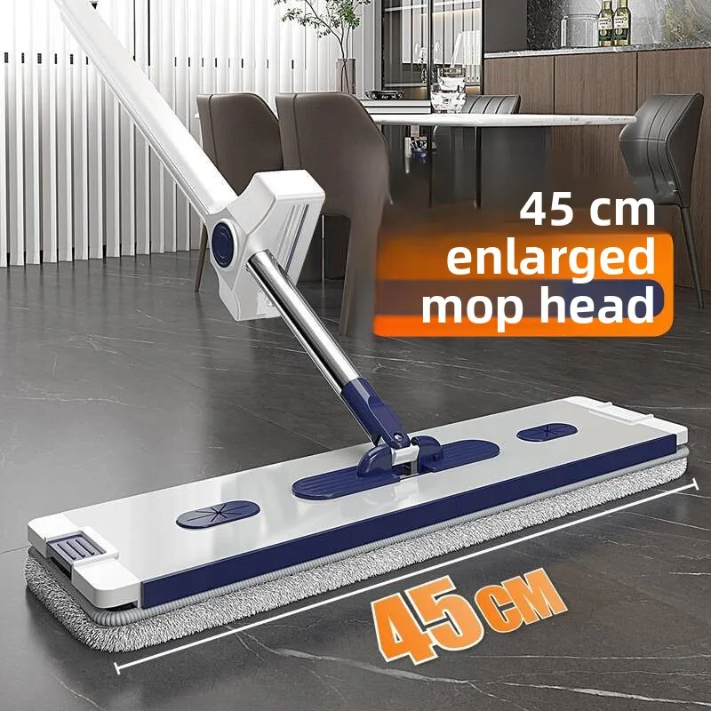 aluminum-alloy-flat-mop-high-absorbency-no-hand-wash-required-perfect-for-dormitory-home-use-lazy-person's-cleaning-tool