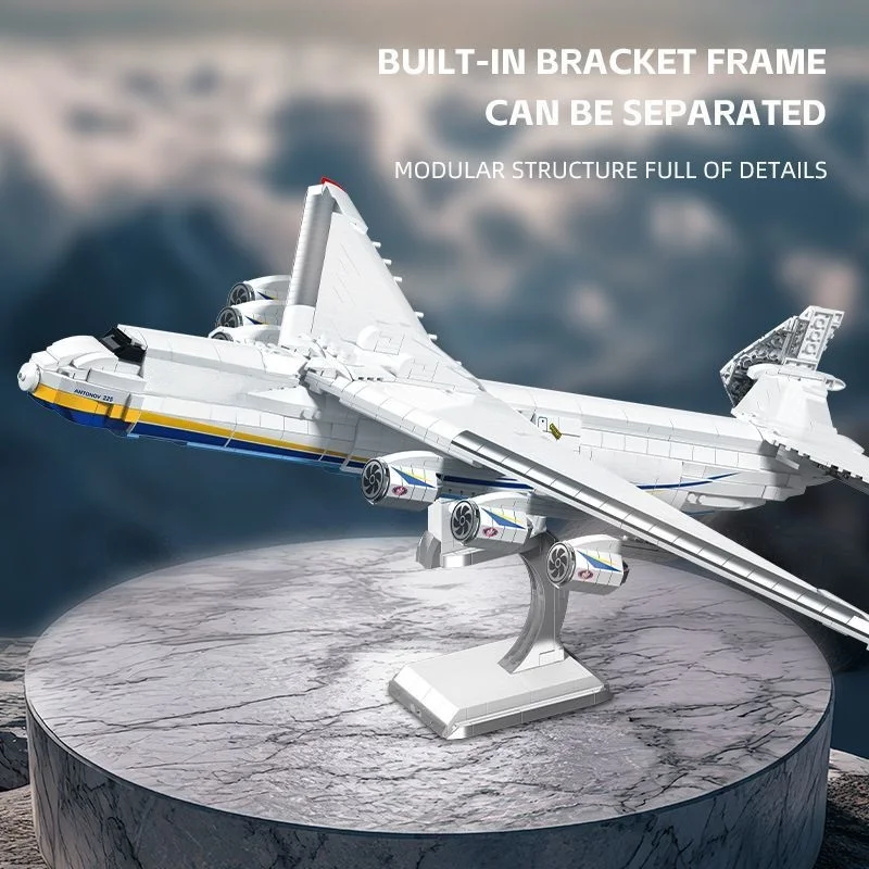 

1792PCS Airplane Building Block Toy, Large Size, Home Decor Collection, Birthday Party and Other Holiday Gift (With Box)