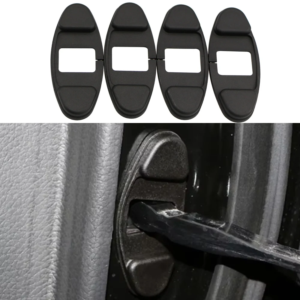Car Door Lock Cover for Nissan X-trail T32 Teana SENTRA Versa Sunny Almera Tiida Kicks Juke Qashqai J11 Protective Case