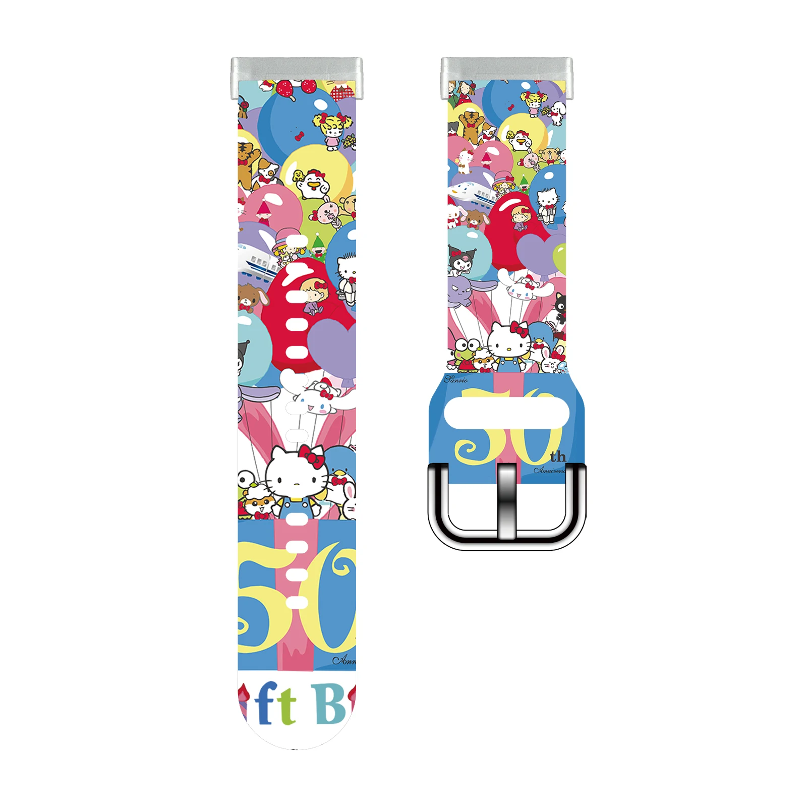 

SANRIO Series Printed Strap for Fitbit Versa 2 1 Watchband Replaceable Bracelet for Versa 4 3 Watch Band for Women as a Gift