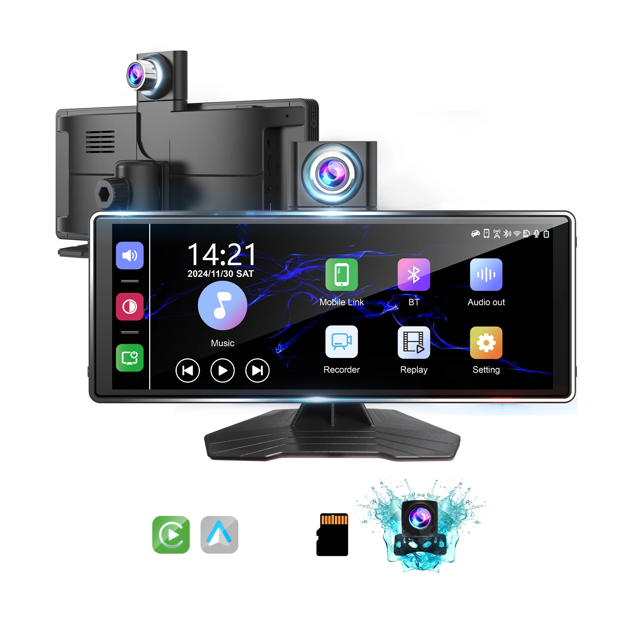 4K Dash Cam Gps 10.…