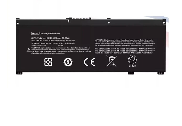 For hp light and shadow elf 4th generation/shadow 4th generation 5th generation pro/galaxy fleet 5th generation sr03xl 4323mah