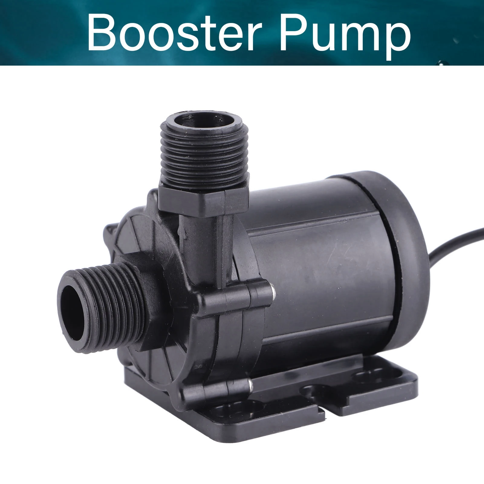 مضخة معززة محرك بدون فرشاة منخفض الضوضاء DC12V 30 واط 800L/H 12 متر رفع تفريغ لمضخة توزيع السخان مضخة الأسماك #3