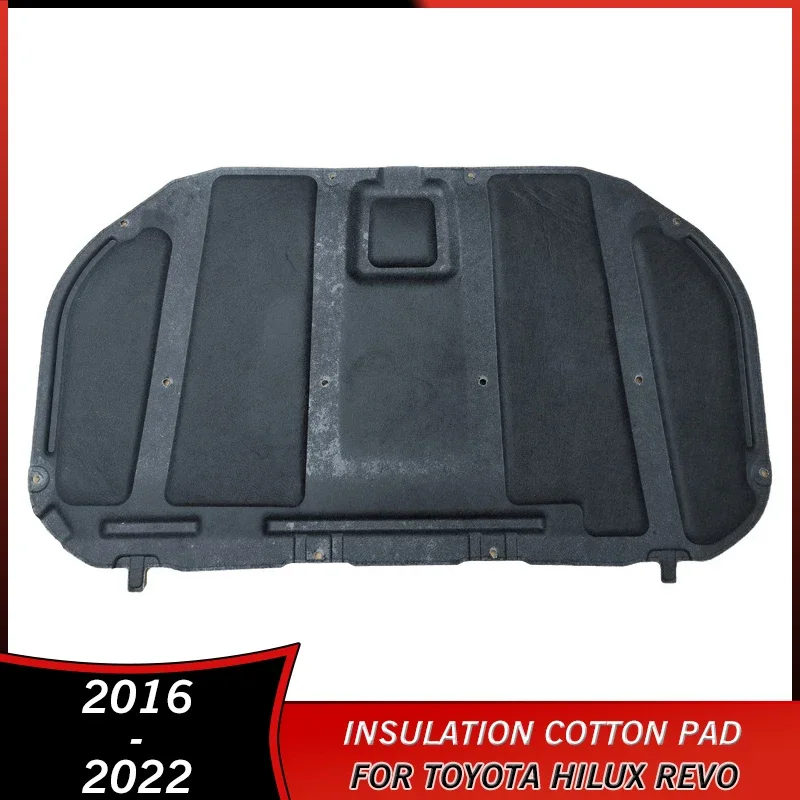 

2016-2022 Heat Sound Insulation Cotton Pad for Toyota Hilux Revo AZ120 AN130 2017 2018 2019 2020 2021 Accessories Soundproof Mat