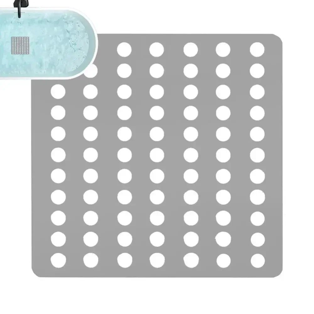 1pc 15cm*15cm Square Shap Floor Drain Grate 304 Stainless Steel Square Drain Cover Outdoor Bathroom Hair Filter Leaf Guard
