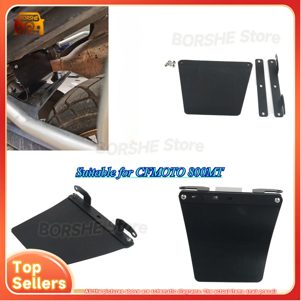 

Suitable for CFMOTO 800MT Mudguard Rear Center Shock Absorber Modification Non Damage Silicone Stainless Steel