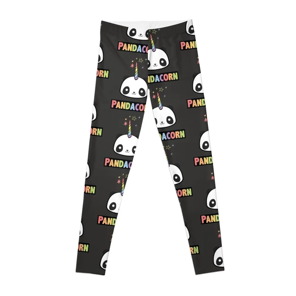 The Original Pandacorn Unicorn Panda Kawaii Funny Rainbow Graphic Leggings Women's sportswear for girls Womens Leggings