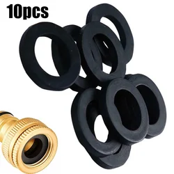 10pcs1/2 Inch Flat Spacer Plumbing Faucet Washer Rubber Silicone Sealing Gasket For Hose Splitter Shower Head Water Pipe
