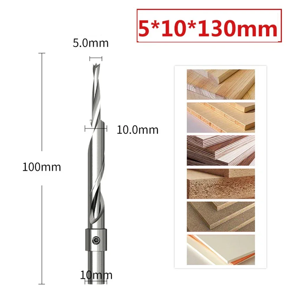 Imagem -06 - Carpintaria Countersink Broca Salad Drill Step Double Hole Opener Corte Perfuração Slotting ho
