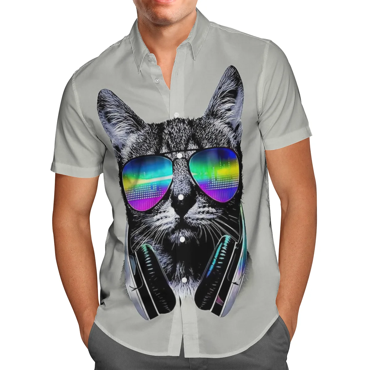 

Halloween 3D Beach Hawaii 2024 Summer Men's Shirt Short Sleeve Shirt Street Wear Oversized 5XL Fashion Party Wear