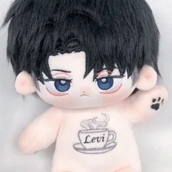 20cm Game Cute Attack on Titan Rival Ackerman Cosplay Soft Body Doll Cartoon Change Clothes Pillow Xmas Gift