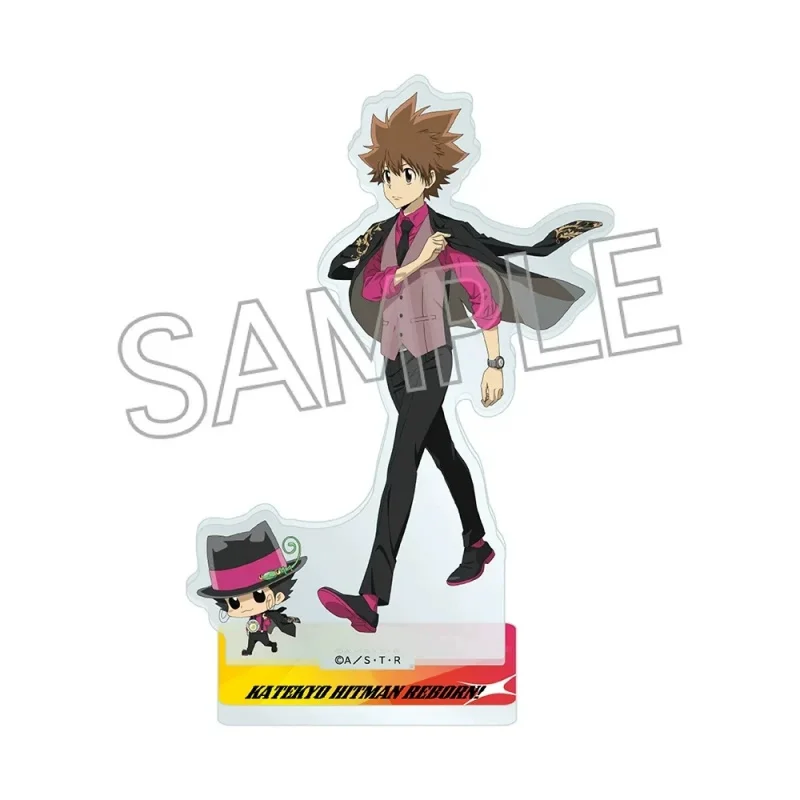 Anime Hitman REBORN! New Acrylic Stand Tsu Reb Valentine Gift Desktop Display Shelf Anime Decor Keychain Toys 15CM
