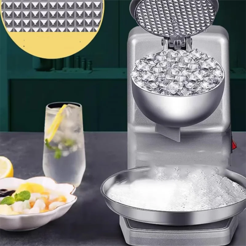 Wholesale Electric Semi-Automatic Aluminum/Iron High Efficiency Ice Crusher for Commercial Cocktail Use