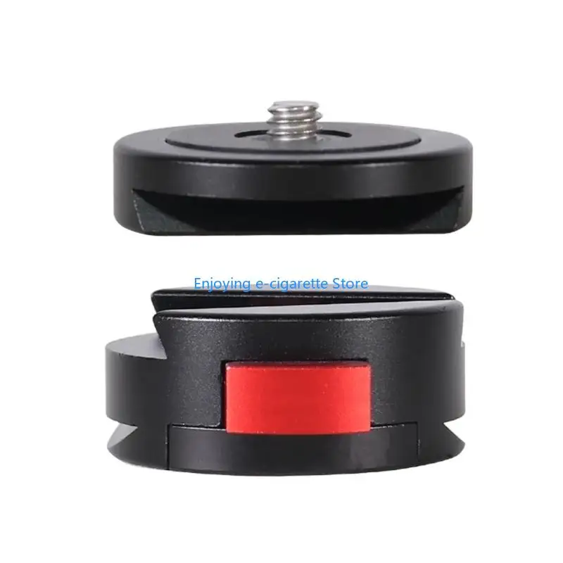 Schnelle Trennung V-förmige Kamera Adapter Platte Basis Anti Vibration Design Für Studio Outdoor Fotografie Y4QF – Detail 3