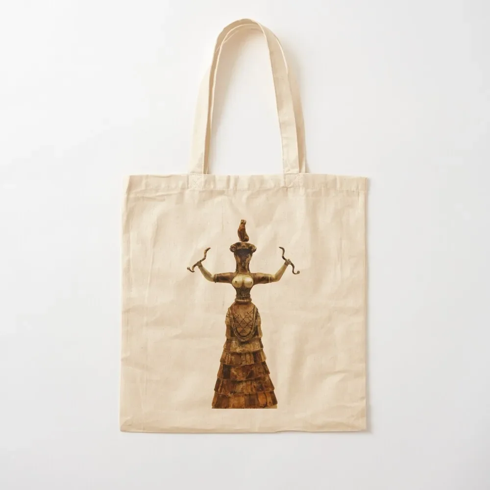 

minoan snake goddess Tote Bag Shopping bags tote bag woman Reusable bags hand bags Tote Bag