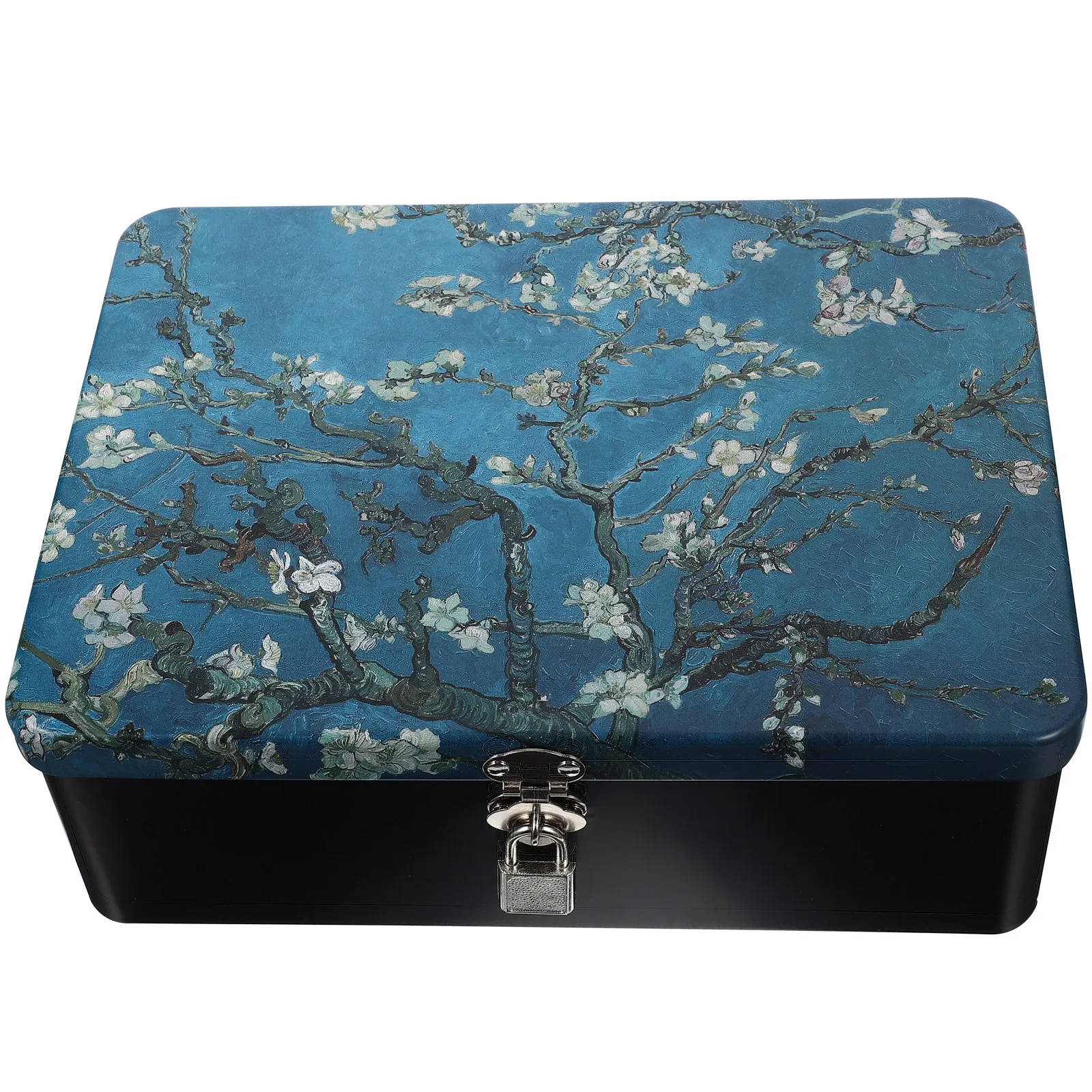 

Vintage Tinplate Storage Box Small Lightweight Decorative Tin Case for Wedding Anniversary Party Candy Jewelry Gifts Retro Tin
