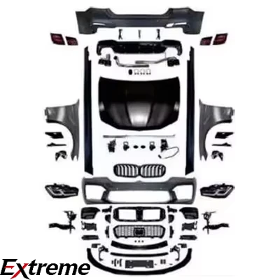 Car Bodykit for BMW 5 Series Old Upgrade New Including Front Bumper Rear Bumper Side Skirt  and so on