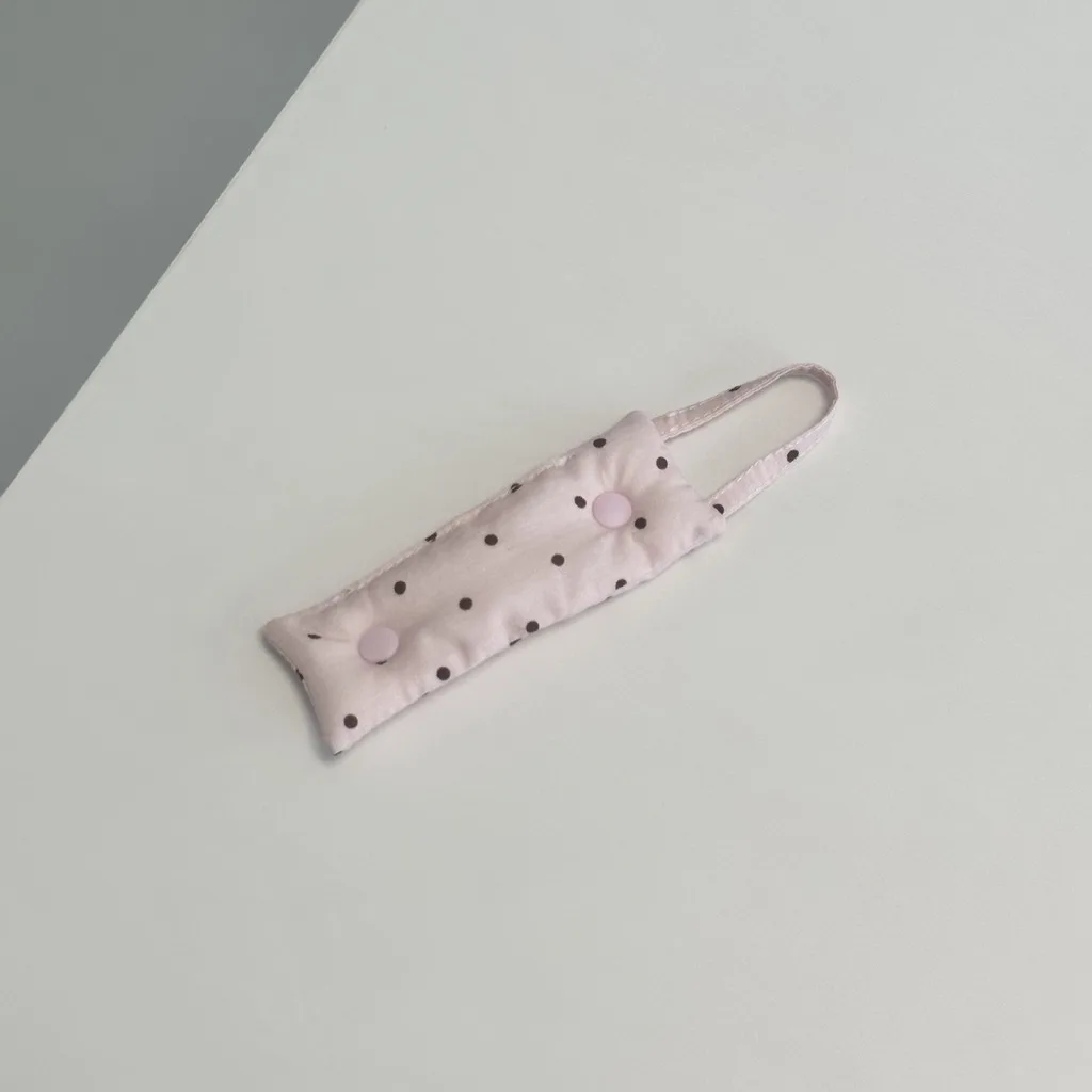 Cotton Fabric Cable Winder Foldable Cable Winder Cable Organizer Portable Foldable Cord Organizer For Travel Earphone Cord