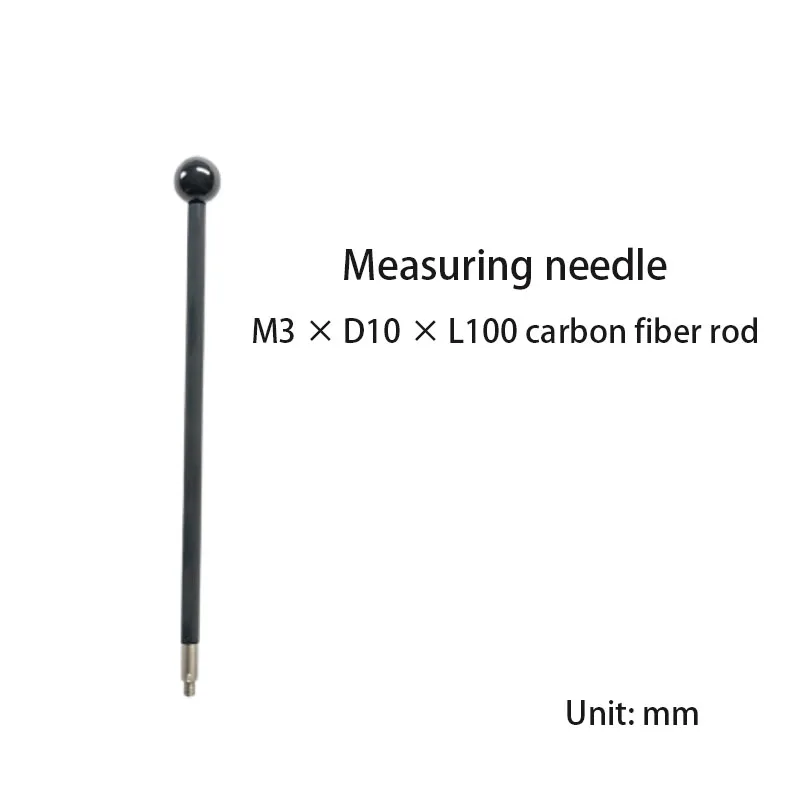 M3 × D10 × L100 Carbon Fiber Rod Measuring Probe CNC Machine Tool Machining Center Accessories Precision Measuring Probe