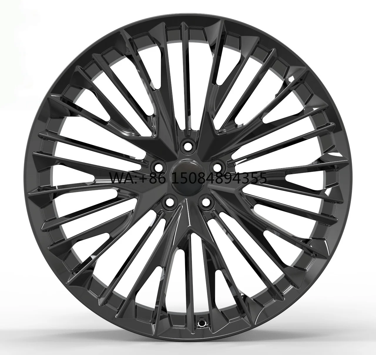 

Alloy Racing Aluminium V1 Style 19x9.5 19x10.5 Multi Spoke Black Finish New Bolt Structure Forged Performance Wheels