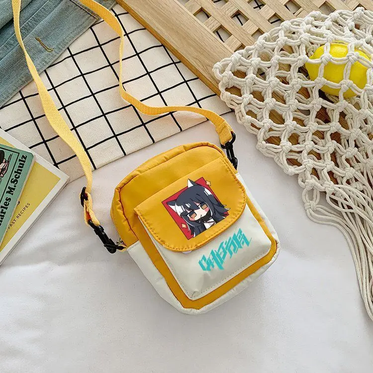 Arknights Game Merchandise 2D Amiya Crossbody Single Shoulder Mini Women's Travel Bag Anime