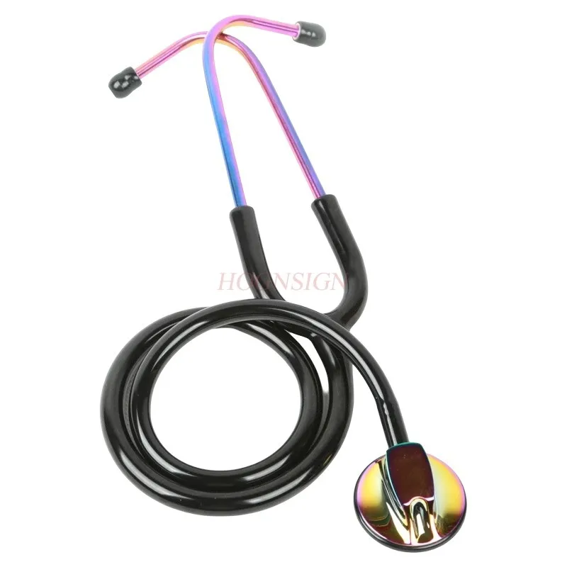 Medical single-sided stethoscope, specialized stethoscope for doctors, heart and lung sounds auscultation