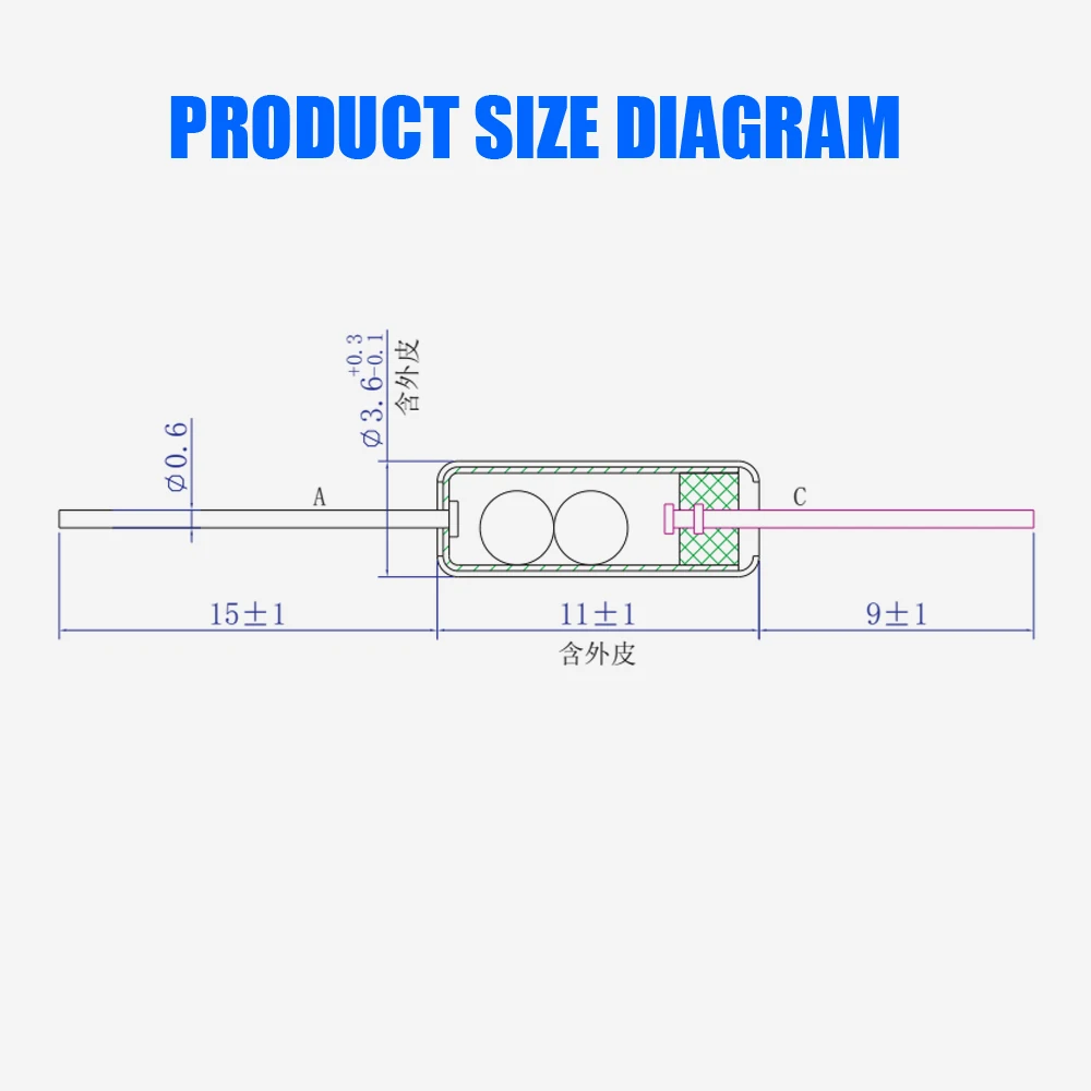 50PCS SW-200D 롤 볼 스위치 장난감용 단방향 기울기 각도 센서 스마트 장치