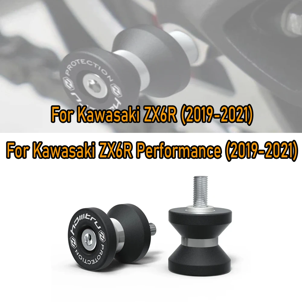 

ZX6R Motorcycle Swingarm Spools Stand Screws for Kawasaki ZX-6R Performance 2019-2023