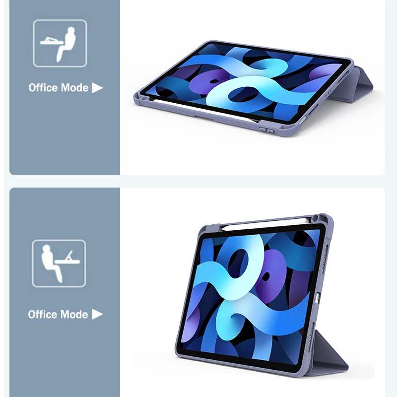 2022 новый акриловый чехол для iPad Voor 2020 2019 8th 10,2 2018 2017 Mini 6 9,7 Pro 11 7,9 Air 1 2 3 4 5 с крышкой в виде ручки