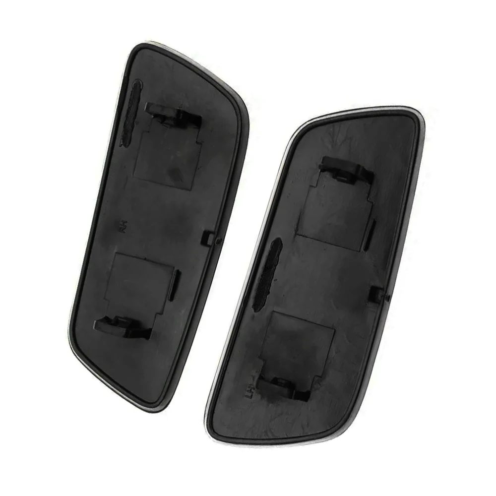 2Pcs Front Bumper Headlight Headlamp Washer Nozzle Jet Spray Cover Caps Black For VOLVO S90 2017 2018 2019 39839830 39839842 view 4