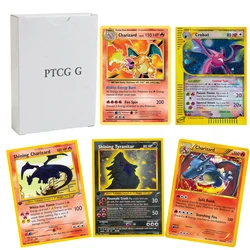 Pokémon Cards PTCG G Charizard Skyridge Lugia Aquapolis Shining Mewtwo Gyarados Neo Destiny TCG Board Games Foil Whole Set Proxy