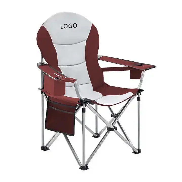

-Large Foldable Portable Camping Chair with Refrigeration Bag