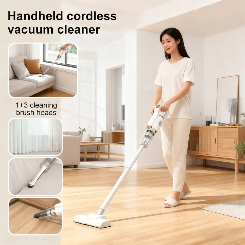 

Многофункциональная машина для чистки бытовой техники Мощный беспроводной автомобильный очиститель с металлическим экраном Портативный портативный прибор.