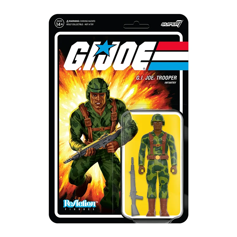 Super7 G.I. Joe Wave 4: Beardless Soldier & Ninja Ku – Articulated Action Figures, Collectible Display Pieces!