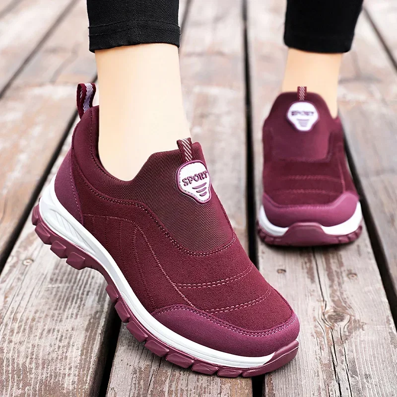 Women's Spring Autumn New Soft Soled Comfortable Running Climbing Leisure Shoes Walking Sports Shoes Tennis Women's Sneakers