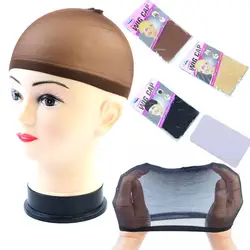 Gorro de malla Invisible para hacer pelucas, malla para el pelo, 10 piezas