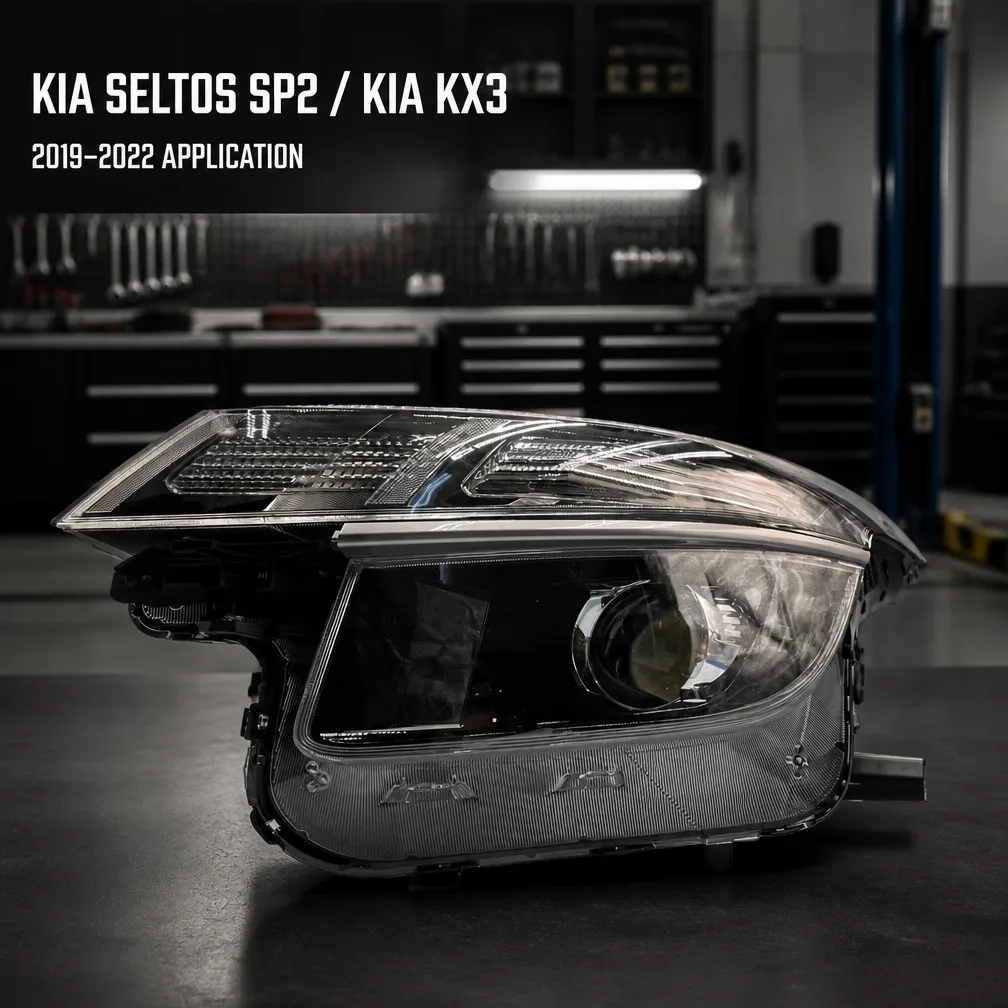 For Kia Seltos SP2 KX3 LED Headlamp Assembly 2019 2022 OEM Replacement With DRL High Beam Low Beam Turn Signal Supply