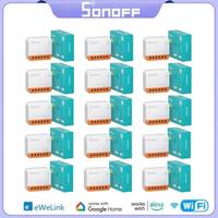 1-10PCS Wholesale SONOFF MINI R4 Wi-Fi Smart Mini Switch Extreme Smart Home Module WiFi EWeLink Remote Control Alexa Google Home