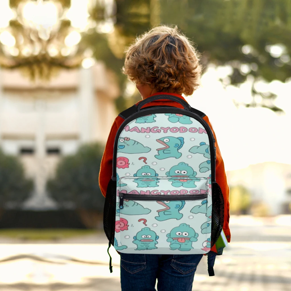 Sac à dos universitaire étanche de grande capacité pour enfants, sacs d'école pour ordinateur portable ChimGirls, poisson glacial, nouvelle mode féminine, 17 pouces ﻿ ﻿