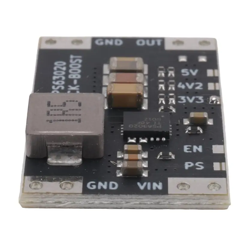 A84E-XL63020 TPS63020 Lithium Battery USB Automatic Boost Buck Step Up Down Module Microcontroller Power Low Ripple Durable 3.3V