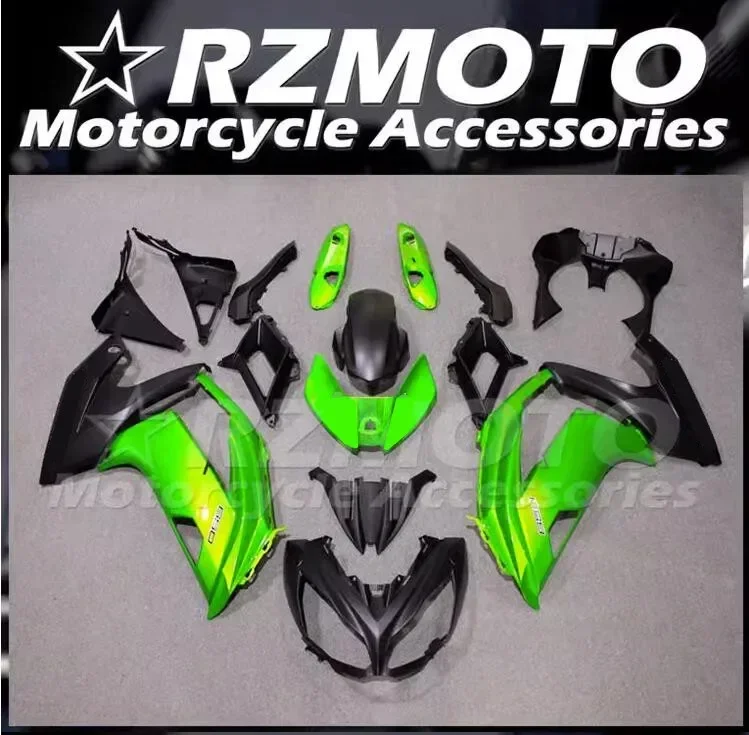 New ABS Fairings Kit Fit For Kawasaki 650 ER6F 2012 2013 2014 2015 2016 12 13 14 15 16 Bodywork Set Green