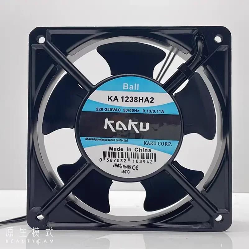 for KAKU KA1238HA2 12038 220V High Temperature Resistant Axial Flow Fan Original Genuine Cooling Fan