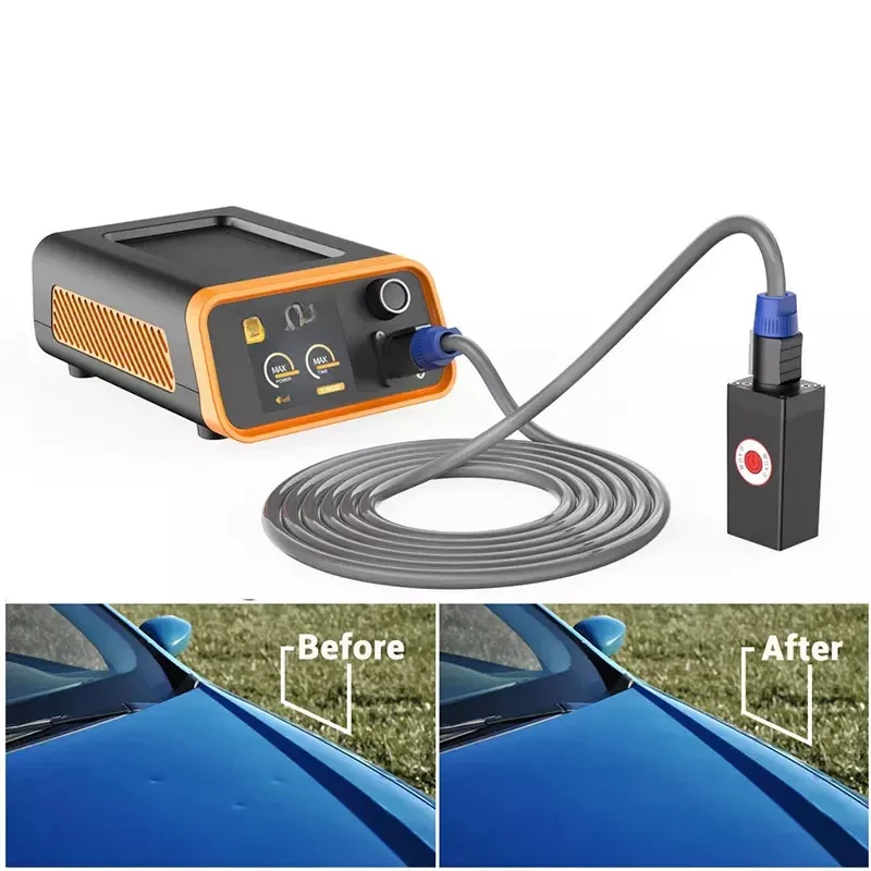 Damage-free paint surface depression electromagnetic induction sheet metal second repair instrument hail pit carton instrument