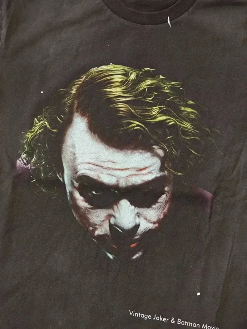 2025ss Saint Michae T-Shirt Men Women Best Quality Oversized Washed T Shirt