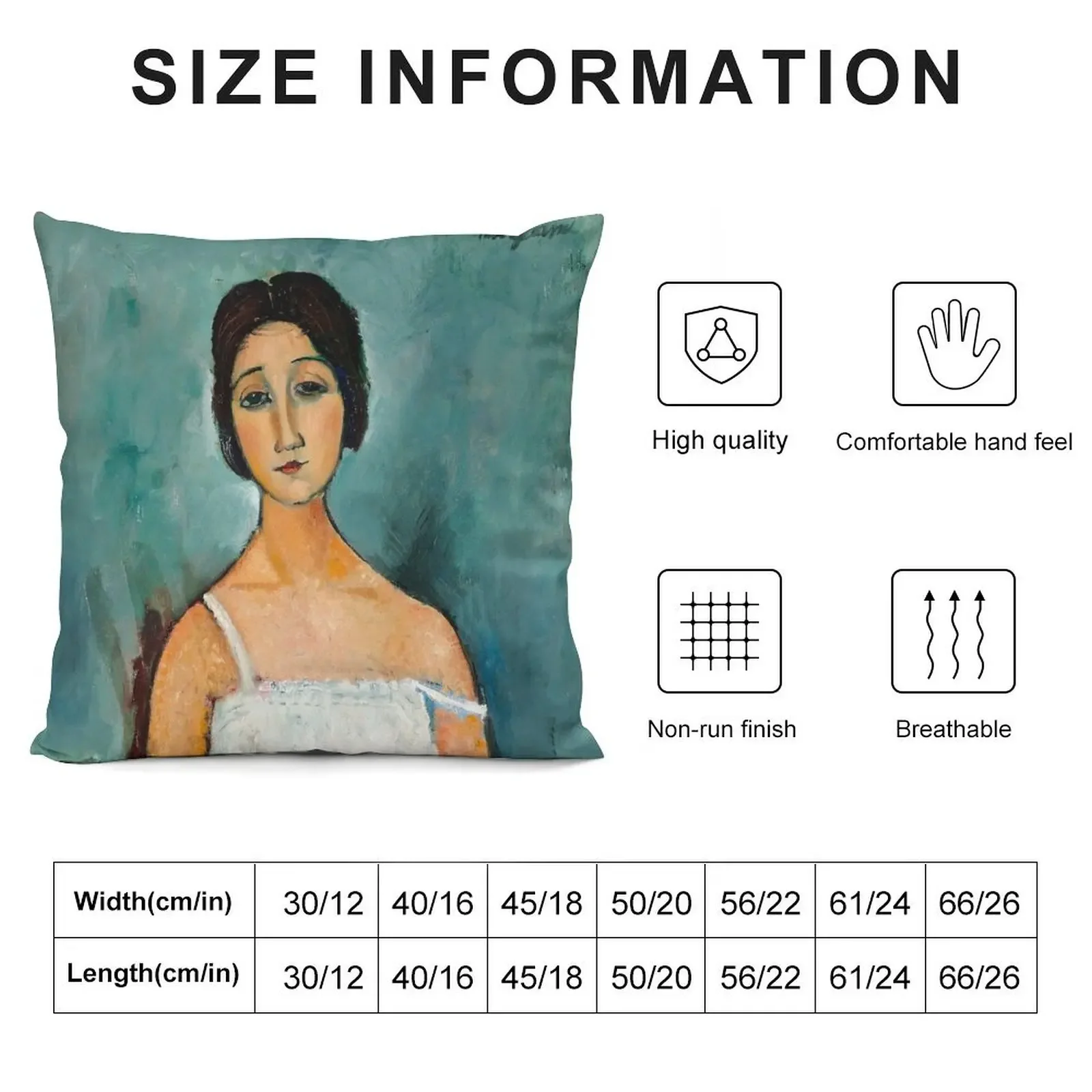 Amedeo Modigliani Christina Throw Pillow Cushion Cover For Sofa Decorative Cushion pillow pillowcase pillow