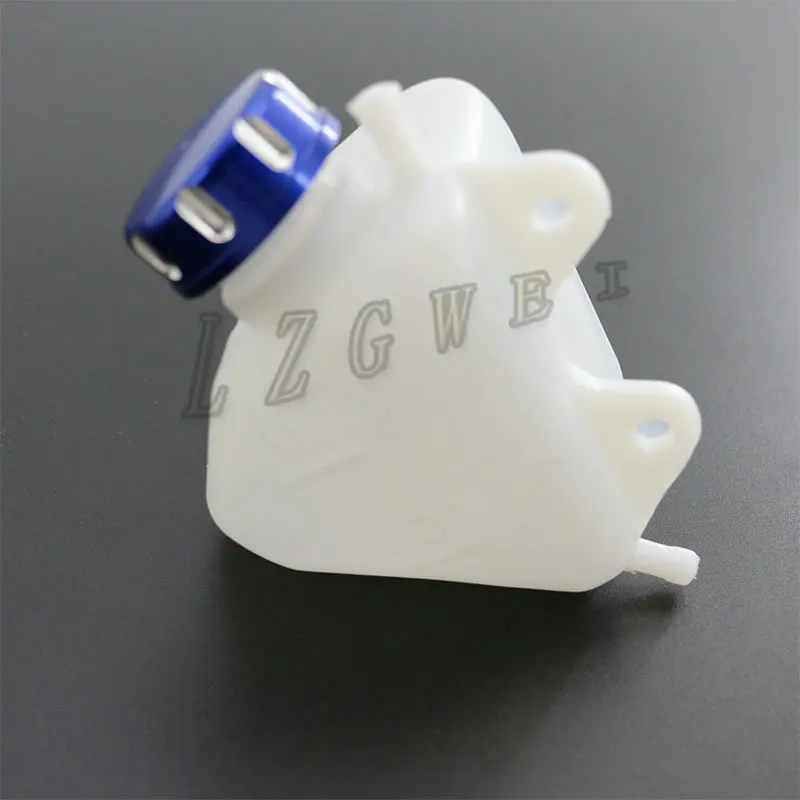 Motorcycle Spare Water Bottle Cooling Water Tank For Kawasaki KLX 250 94-07 KLX250 Plastic Coolant Reservoir Tank