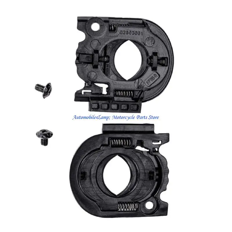 

H7BD Helmet Base Holder 1 Pair Replacement Parts Visors Holder for MT 4