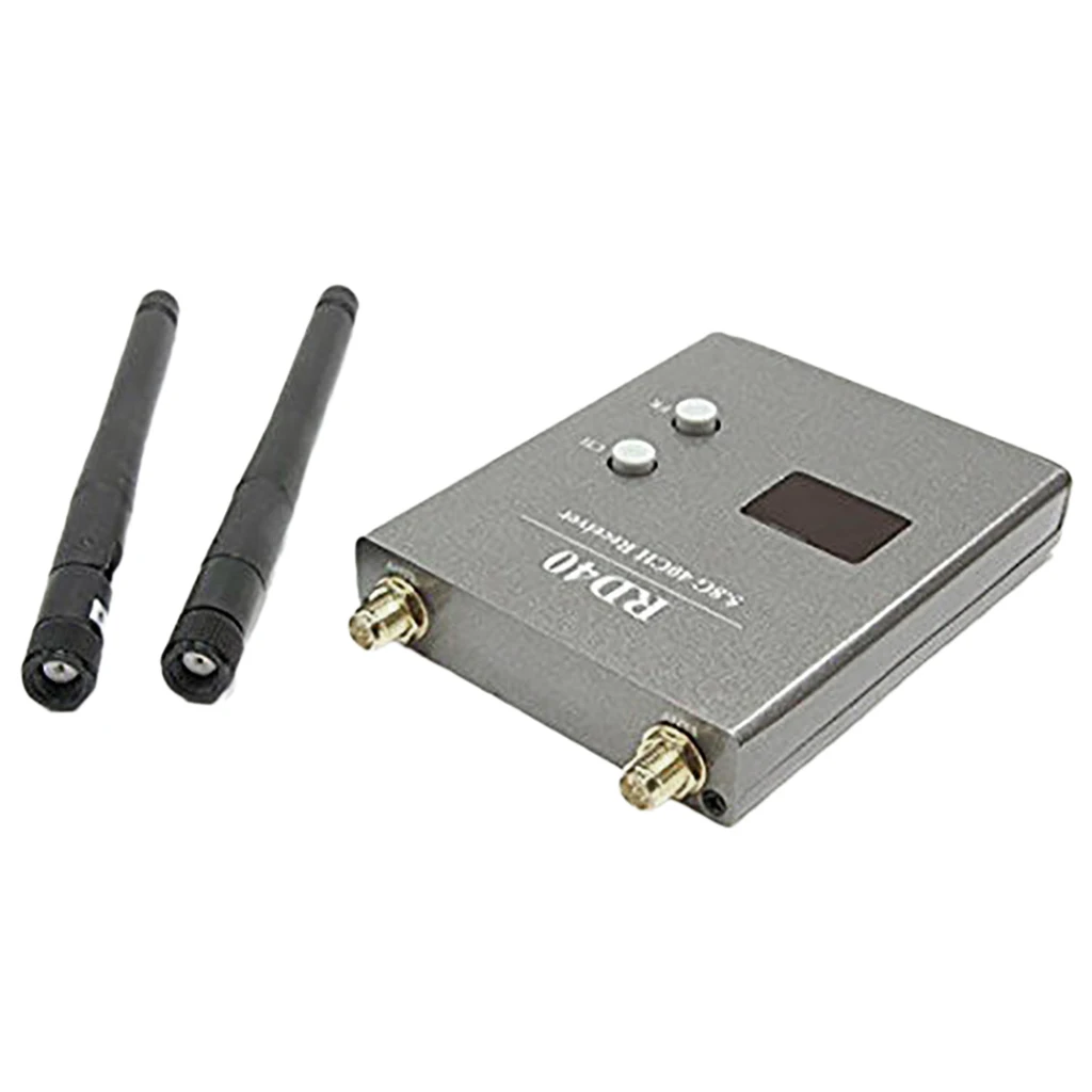 

5.8G 40 Channel FPV Transmission Receiver RD40 w/ Dual Antenna for RC Multicopter Drone Quadcopter