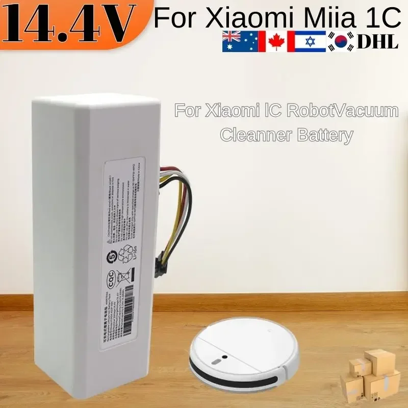 

14.4V 12800mAh P1904-4S1P-MM Li ion Battery For Xiaomi Mijia 1C STYTJ01ZHM Robot Vacuum Mop Cleaner Accessories Parts