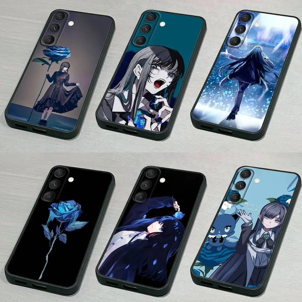 

Ado K-Kyogen X U-Uta Phone Case For Samsung S 25,24,23,22,30,21,10,9,Ultra,Plus,Lite,FE,4,5G Black Soft Case